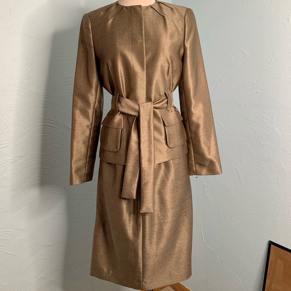 Calvin Klein two piece skirt suit